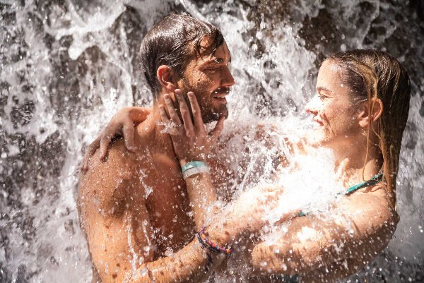 Dolphin Royal Swim & Dunn’s River Falls Experience from South Coast